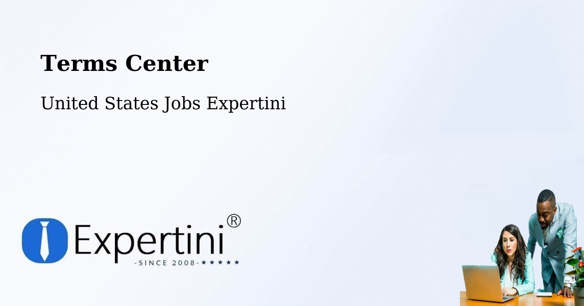 Terms of Service – El Paso - United States Jobs Expertini